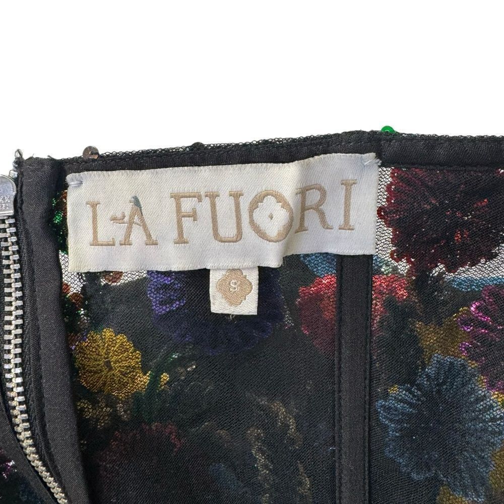 NEW La Fuori Aleah Embroidered Floral Sequin Corset Size Small - Picture 9 of 12